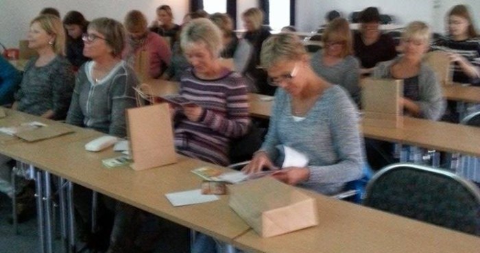 Alla fick med sig en 